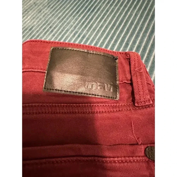 Mavi Jeans Men’s Burgundy Slim Fit Jeans Size 29/32 - Picture 3 of 7